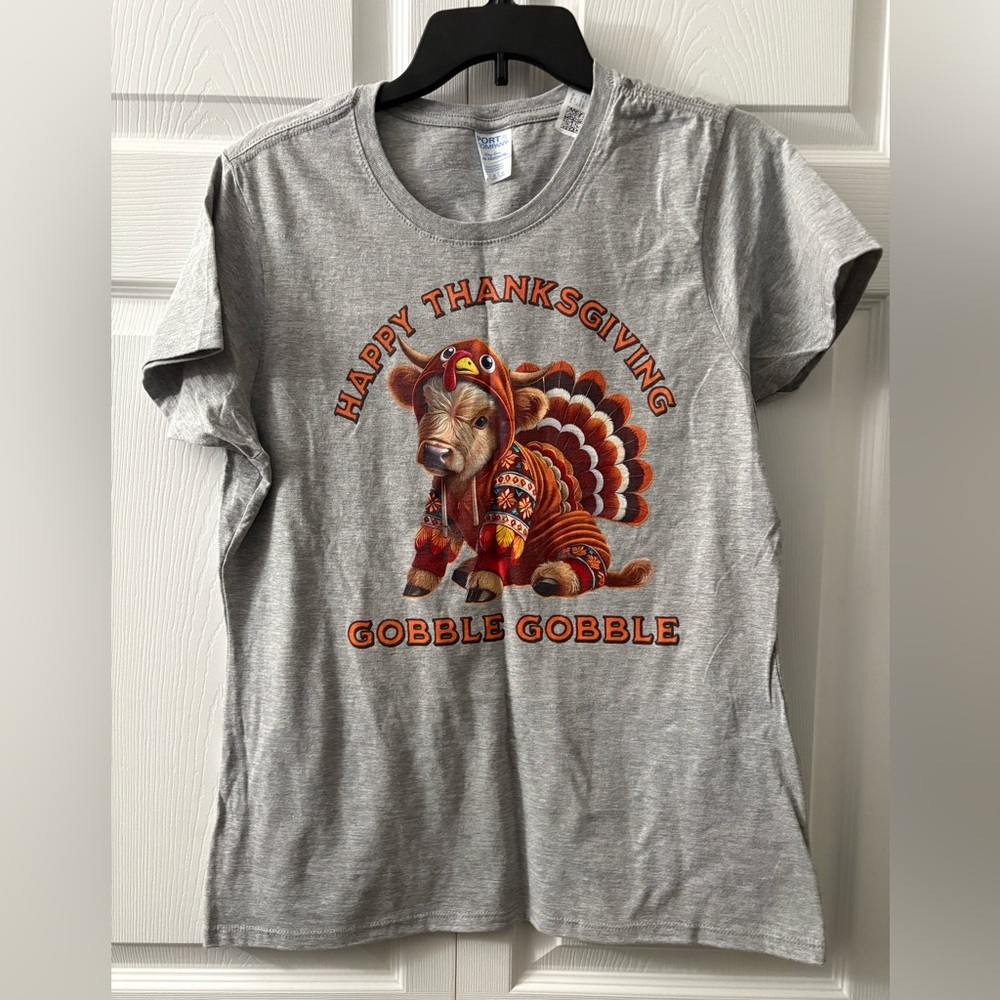 Port & company thanksgiving graphic tee